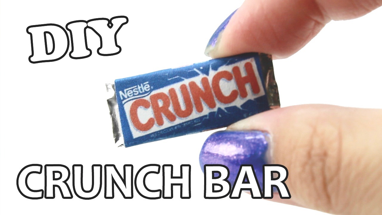 DIY Candy // Nestle Crunch Bars